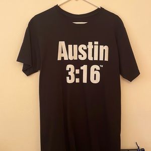 stone cold t shirt (authentic WWE)